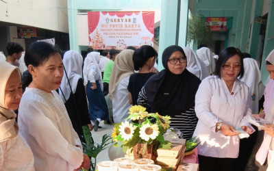 SMP Negeri 29 Surabaya melaksanakan Uji Petik Karya P5