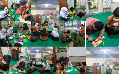 Fun Cooking class yang diikuti siswa berkebutuhan khusus kategori C